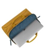 Tucano Smilza Borsa da trasporto portatile da 15,6" - Modello Slim - Sistema antiurto - Doppia maniglia - Colore giallo - immagine 4