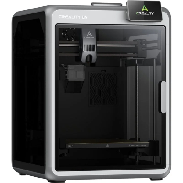 Stampante 3D chiusa Creality K2 Pro - Volume di stampa 26x26x26cm - Corpo in alluminio aerospaziale - Interfaccia utente intelligente - Velocità fino a 600 mm/s