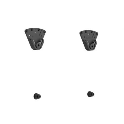 Ewent EW1500 Supporto da parete fisso per TV - Senza trapano - Da 32" a 100" - Peso massimo 75 kg - Colore: nero