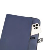Tucano Gommo Sleeve Custodia per portatile da 15,6" - Materiale gommato impermeabile - Tasca per accessori - Colore blu - immagine 3