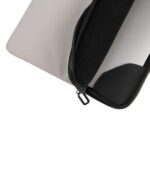 Tucano Gommo Sleeve Custodia per portatile da 15,6" - Materiale gommato impermeabile - Tasca per accessori - Colore grigio - immagine 3