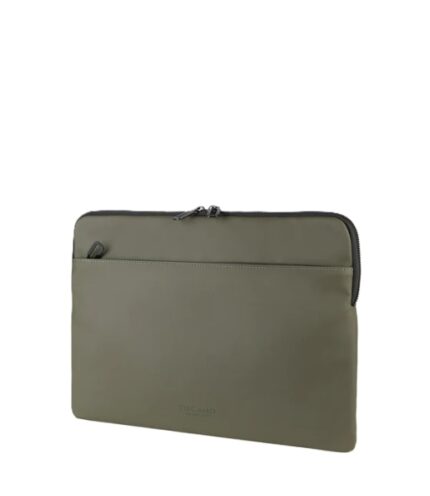 6" - Materiale gommato impermeabile - Tasca per accessori - Colore verde