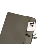 Tucano Gommo Sleeve Custodia per portatile da 15,6" - Materiale gommato impermeabile - Tasca per accessori - Colore verde - immagine 4