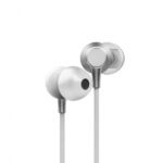 Energy Sistem Cuffie cablate metallizzate - Microfono incorporato - Controllo del volume - Colore bianco - immagine 2