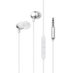 Energy Sistem Cuffie cablate metallizzate - Microfono incorporato - Controllo del volume - Colore bianco - immagine 3
