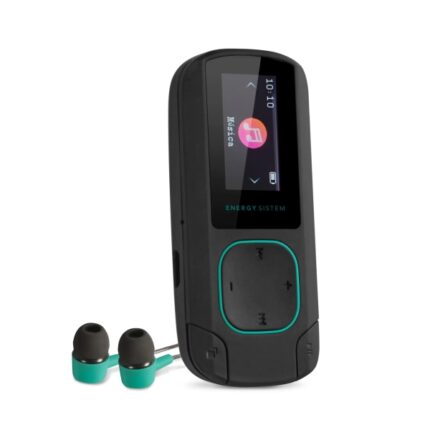 Lettore MP3 Energy Sistem Jade - 8GB - Bluetooth 5.3 - Schermo LCD - Pulsanti a sfioramento - Radio FM - Registratore vocale con microfono integrato - Lettore MicroSD fino a 64GB - Colore grigio