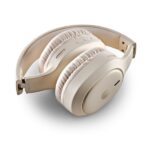 NGS Artica Tempest Cuffie Bluetooth 6.0 - Batteria rimovibile - Pieghevole - Autonomia fino a 80h - Colore beige - immagine 3