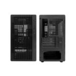 CoolBox Gaming GM350 Darkface MicroATX Tower Case - 1 x USB C 3.2 1 x USB A 3.2 1X USB A 2.0 1 x Audio + Micro - Colore nero - immagine 3