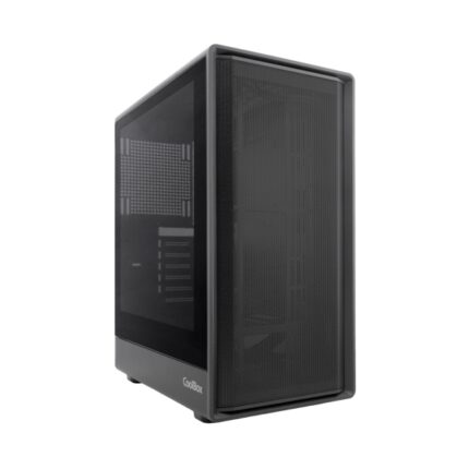 CoolBox Gaming GA700 Darkface Case ATX Tower - 1 x USB C 3.2 1 x USB A 3.2 1X USB A 2.0 1 x Audio + Micro - Colore nero