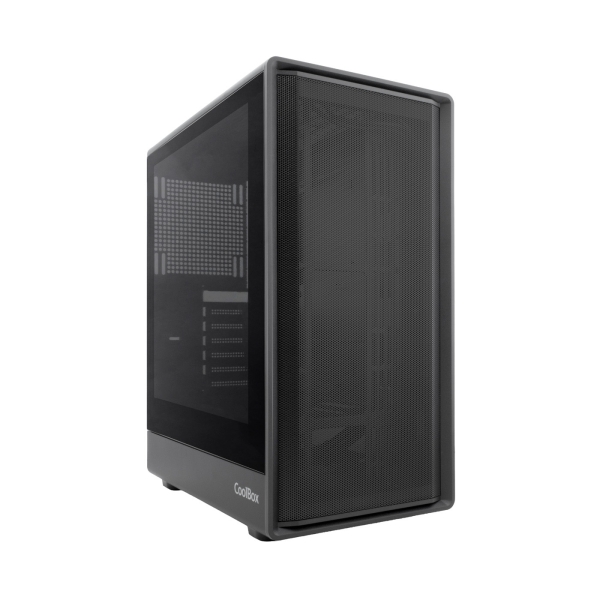 CoolBox Gaming GA700 Darkface Case ATX Tower - 1 x USB C 3.2 1 x USB A 3.2 1X USB A 2.0 1 x Audio + Micro - Colore nero