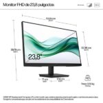 HP Series 3 Pro 324pv Monitor 23,8" VA FullHD 100Hz - Risposta 5ms - HDMI, VGA - VESA 100x100 - Colore nero - immagine 5