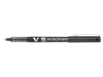 Pilot Penna a inchiostro liquido V5 HI-Tecpoint Rollerball - Punta a ago sottile da 0