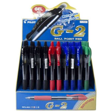 Pilot G2 Rollerball Espositore da 60 penne gel - Punta 0