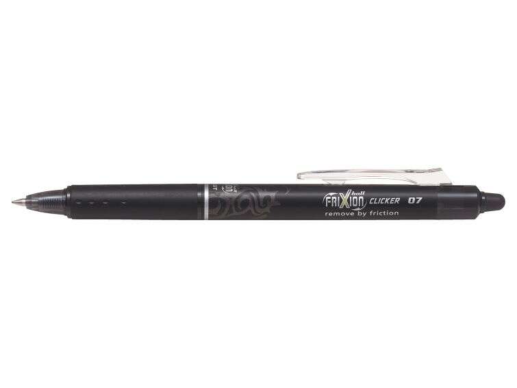 Pilot Frixion Clicker Penna a gel cancellabile a scatto - Punta a sfera 0