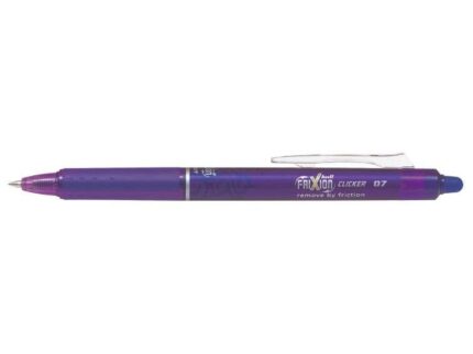 Pilot Frixion Clicker Penna gel cancellabile a scatto - Punta sferica 0