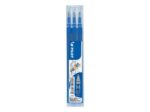 Pilot Confezione da 3 ricambi per Frixion Ball / Frixion Clicker - Inchiostro gel cancellabile - Punta a sfera 0
