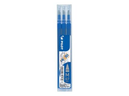 Pilot Confezione da 3 ricambi per Frixion Ball / Frixion Clicker - Inchiostro gel cancellabile - Punta a sfera 0