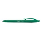 Milan P1 Touch Penna a sfera retrattile - Punta rotonda 1 mm - Inchiostro a base di olio - Scrittura fluida - 1.200 m di scrittura - Colore verde