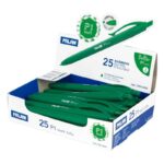 Milan P1 Touch Penna a sfera retrattile - Punta rotonda 1 mm - Inchiostro a base di olio - Scrittura fluida - 1.200 m di scrittura - Colore verde - immagine 2