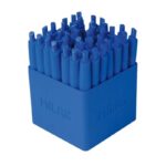 Milan P1 Touch Mini Penna a sfera retrattile - Punta rotonda 1 mm - Inchiostro a base di olio - Scrittura fluida - Colore blu - immagine 2