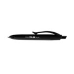 Milan P1 Touch Mini Penna a sfera retrattile - Punta rotonda 1 mm - Inchiostro a base di olio - Scrittura fluida - Colore nero