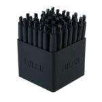 Milan P1 Touch Mini Penna a sfera retrattile - Punta rotonda 1 mm - Inchiostro a base di olio - Scrittura fluida - Colore nero - immagine 2