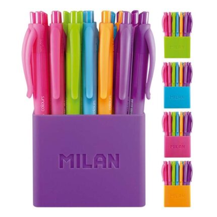 0 mm - Inchiostro a base di olio - Corpo dello stesso colore dell'inchiostro - Colori assortiti