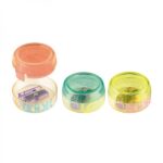 Milan Spin Espositore da 24 temperamatite con contenitore - Lama in acciaio - Colori assortiti - immagine 2