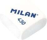 3 gomme 4045 triangolari color crema + 2 gomme 430 quadrate - Gomma morbida sintetica - Colore bianco
