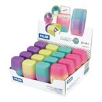 Milan Compact Sunset Espositore da 16 temperamatite - Uso Standard e Maxi - Lama in acciaio  - Gomma da cancellare - Lama di sicurezza - Colori assortiti - immagine 2