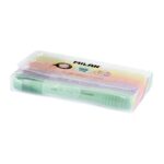 Milan Sway Espositore con 7 confezioni da 4 evidenziatori Pastel - Punta smussata 2 - 4 mm -  Ideale per sottolineare - Colori Pastel - immagine 3