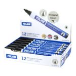 Pennarello permanente Milan - Punta rotonda 4 mm - Inchiostro a base di alcool - Colore nero - immagine 2