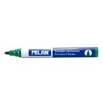 Pennarelli permanenti Milan con punta rotonda - Punta 4 mm - Inchiostro a base di alcool - Colore verde