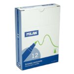 Pennarelli permanenti Milan con punta rotonda - Punta 4 mm - Inchiostro a base di alcool - Colore verde - immagine 2