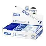 7 mm - Inchiostro a base di alcool - Cancellabile a secco - Colore blu