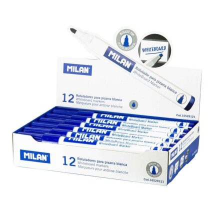 7 mm - Inchiostro a base di alcool - Cancellabile a secco - Colore blu