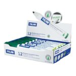 7 mm - Inchiostro a base di alcool - Cancellabile a secco - Colore verde