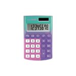 Milan Pocket Sunset Calcolatrice tascabile con display a 8 cifre - 3 tasti di memoria e radice quadrata - Tasti morbidi al tatto - immagine 2