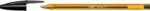 Bic Cristal Original Fine Penna a sfera - Punta rotonda da 0,8 mm - Tratto da 0,30 mm - Inchiostro a base di olio - Traslucida - Colore nero - immagine 4