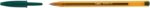 Bic Cristal Original Fine Penna a sfera - Punta rotonda da 0,8 mm - Tratto da 0,30 mm - Inchiostro a base di olio - Traslucido - Colore verde - immagine 4