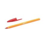 Bic Orange Original Fine Penna a sfera - Punta rotonda da 0