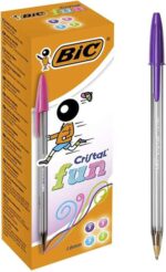 Bic Cristal Fun Penna a sfera - Punta rotonda da 1