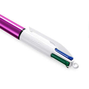 0 mm - Inchiostro a base di olio - Design metallizzato in colori assortiti