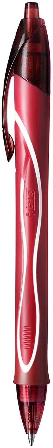 7 mm - Inchiostro gel - Antimacchia - Asciugatura ultra rapida - Colore rosso
