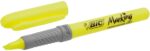 Bic Highlighter Grip Evidenziatore fluorescente - Inchiostro a base d'acqua - Punta smussata - Tratto tra 1