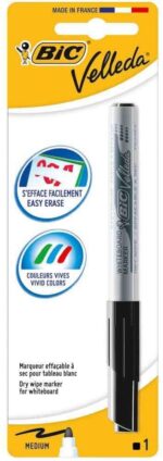 4 mm - Inchiostro a base di acetone - Cancellazione ottimale - Lunga durata - Colore nero
