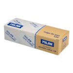 Milan 124 Gomma da cancellare ovale - a forma di briciola di pane - gomma sintetica - colori assortiti - immagine 2