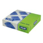 Milan Nata 2036 Gomma da cancellare rettangolare - Plastica - Morbida - Design a libro - Colori fluorescenti assortiti - immagine 3