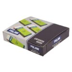 Milan Nata 6020 Gomma da disegno rettangolare - Plastica - Fascia di cartone verde - Confezionata singolarmente - Colore bianco - immagine 2