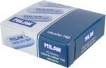 Milan 740G Gomma da cancellare abrasiva smussata - Flessibile - Pan di segatura - Gomma - Colore grigio - immagine 2